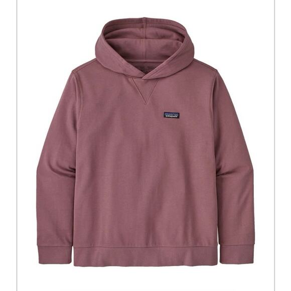 Patagonia Regenerative Organic Cotton OVERSIZED Hoody Evening Mauve - Picture 9 of 9